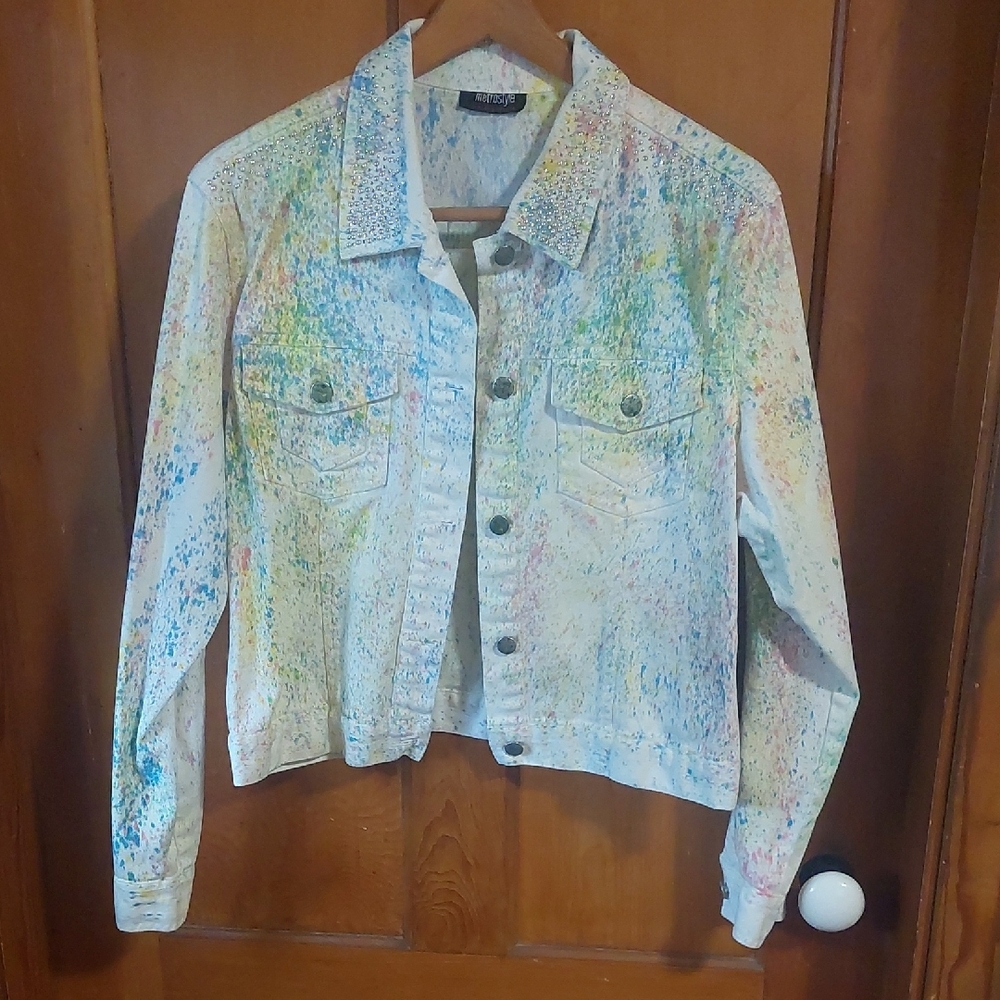 Multicolor Denim Jacket